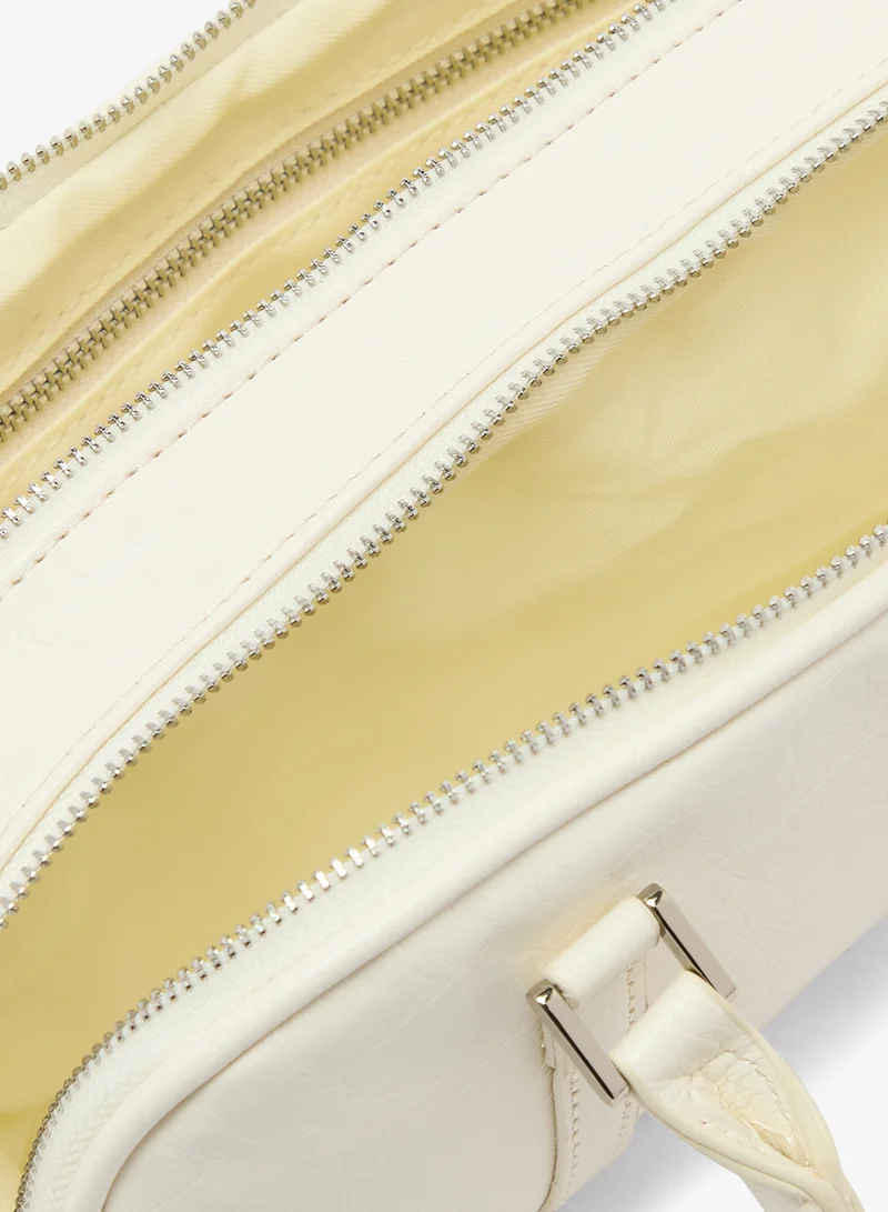 Ella White East-To-West Top Handle Shoulder Bag for Women | Best Price UAE
